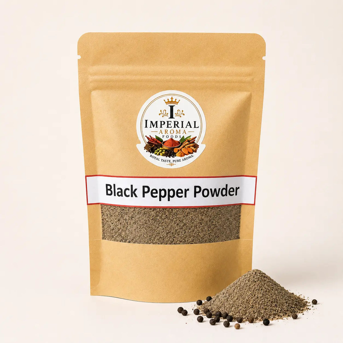 Black Pepper Powder (Pisi Kali Mirch) – 100% Organic